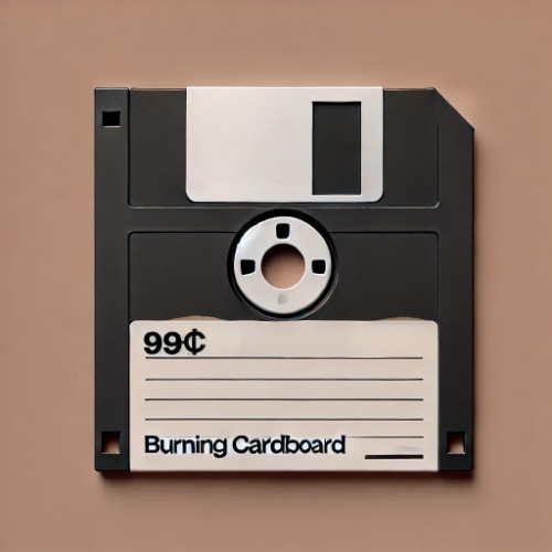 Burning Cardboard artwork